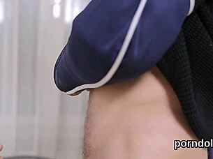 Erotic Nympho Teased and Poked Hard by Older Instructor!