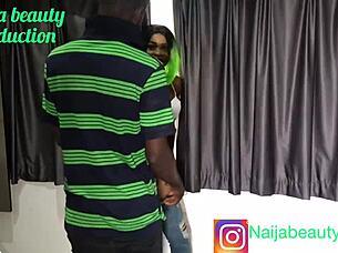 Naija Beauty Screams In Intense Window Sex With Yahoo Boy!