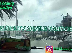 Naija Beauty Screams In Intense Window Sex With Yahoo Boy!