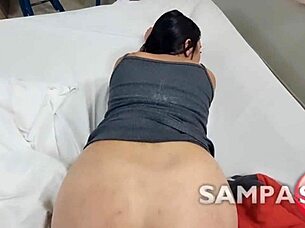 Natty Hot Cums Twice in Motel Anal