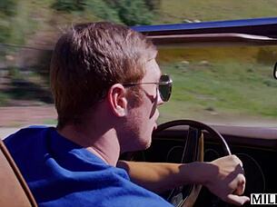 Milfy officer Sweet Vickie teaches her bad boy ex a sexual lesson