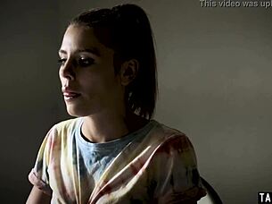 interrogation turns to rough threesome fisting adriana chechik