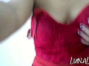 Casada Se Exibindo Cheia De Tesao Com Seu Pau Azul Completo No Xvideos Red