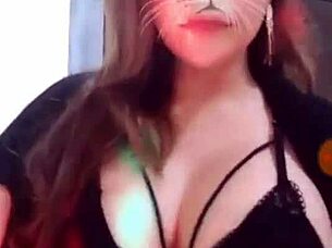 Big Asian Tits on Webcam Show