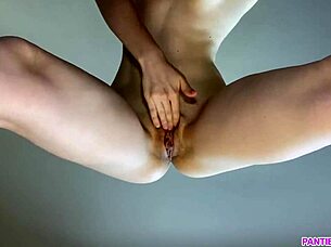 look at this wet pussy shaking with tits in your face