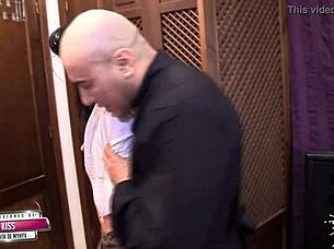 Confess your sins to the perverted priest for a blowjob and cumshot?