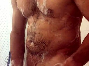 Fun Time In The Shower With Cock