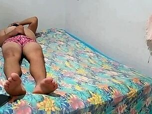 Look At Her Riding That Cock In Her Dress!