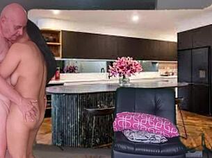 i give jerk off instructions with my shaved pussy gaping outdoor