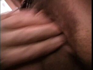 this hairy pussy feels really wet and horny