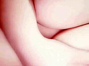 milf wajeeha in a homemade scene sucking and getting cumshot on her big tits