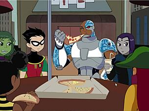 18titans díl 43 s Raven a Jinx v hlubokém análním sexu