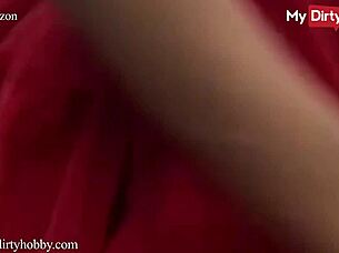 Luna Corazon fucks her tight asshole with favorite toys