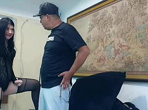 latina babe falls hard after intense fetish session with big ass action