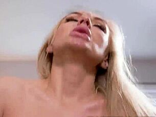 Toying with my stepmom's big tits 😏