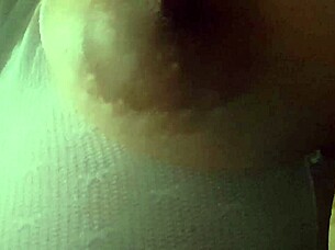 SEXY LATINA MILKS BIG TITS FOR YOU