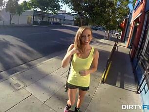 Petite Norah Nova's Passionate Fucking In Dirty Flix Scene