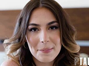 up close with chanel camryn's small tits, robby apples says.