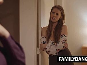 glamorous stepsisters passionate fuck at midnight with lena paul and sinn sage