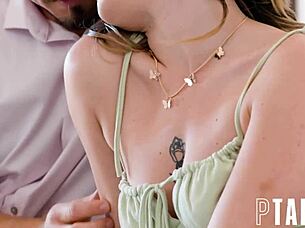 up close with chanel camryn's small tits, robby apples says.