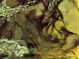 vintage erotic illustration of anime hentai