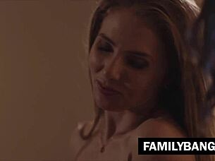 glamorous stepsisters passionate fuck at midnight with lena paul and sinn sage