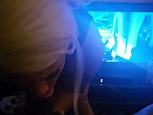 angelg and kuzz sucking monster cock then riding