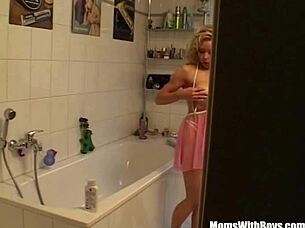 Blonde MILF Gets Anal Fuck