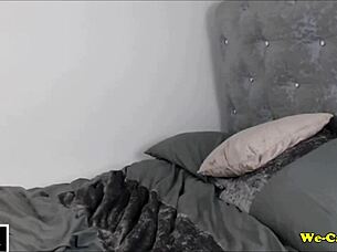 Pretty Girl Masturbates Boobs And Tits In Webcam Private Show