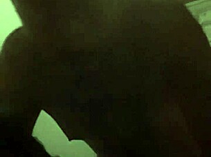 Ana enjoys a banana in the hotel