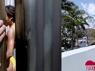 Demi Sutra checks out my petite ebony stepsis 😏