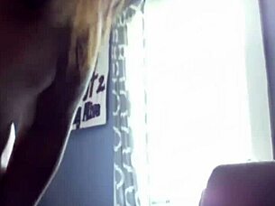 Step mom strips and fucks to make jealous before date