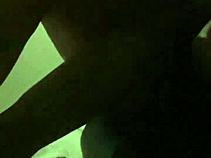 Ana enjoys a banana in the hotel