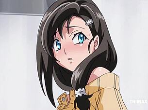 virgin anime step sister gets hardcore fucked, no mercy