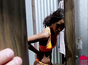 Demi Sutra checks out my petite ebony stepsis 😏