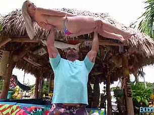 blonde teen britt blair's pussy pounded by danny steele's hard dick.