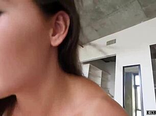 Stepsister with Big Tits Wants Her Stepbrother's Cock in Kinky Family Scene