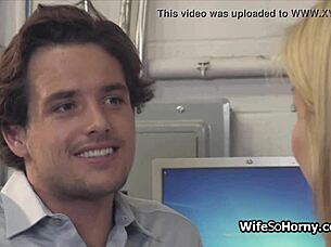 MILF Boss Craves Hard Cock