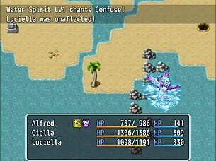 while i’m workin, my friends mess with this perv who can’t stop grabbin their big tits—ntr sisters ciella & luciella part 5