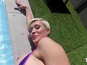 Big Tits Tanya Virago In Hardcore Pool Sex?