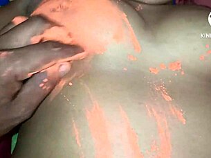 Priya's hardcore ass fucking in homemade group scene