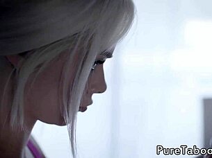 i watched this tiny teen get her pussy drilled in a kinky threeway