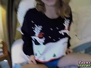 i jizzed all over these amateur teens at the party, man