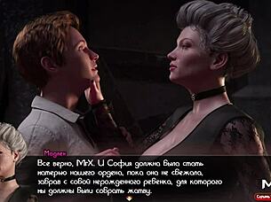 Nadia's treasure: me out with a monster cock into her tight ass