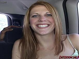 Pretty Girl Ann Double Fucked By Black Guys.