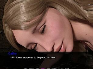 lets play knights tale part 1 with shaved blonde pussy and big tits