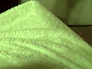 Dagfs - redhead gives blowjob and gets load on boobs