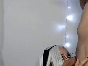Loirinha white moon sedenta por leitada