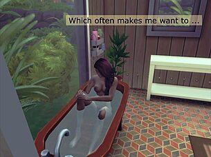 Hey, want to see Samya's Sims 4 lesbian adventures with big tits and pussy licking?