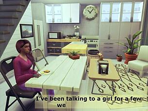 Hey, want to see Samya's Sims 4 lesbian adventures with big tits and pussy licking?